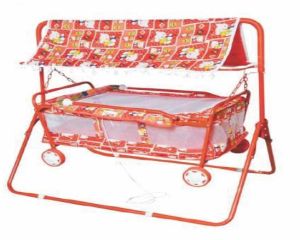 Swing N Fly B -S12 Red and White Baby Cradle