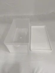 transparent plastic storage boxes