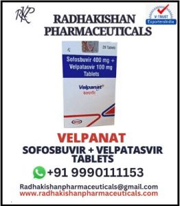 VELPANAT Velpatasvir Sofosbuvir Tablets