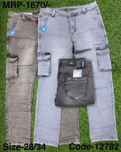 Denim Cargo Pant