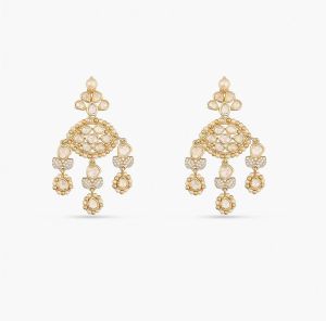 HAYA CZ SILVER DROP EARRINGS