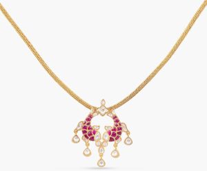 ROHITA GOLD PLATED PENDANT NECKLACE