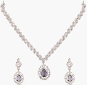 Hala Nakshatra CZ Necklace Set