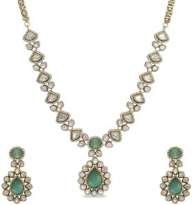 Regal Polki Statement Necklace Set