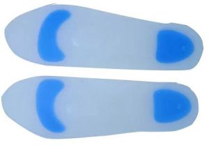 Feet Insole (Silicone) with high Arch & Heel Cup