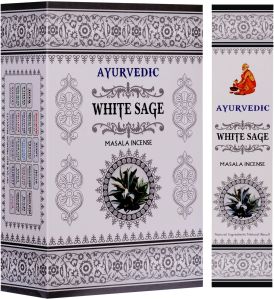 Ayurvedic White Sage Masala Incense Sticks