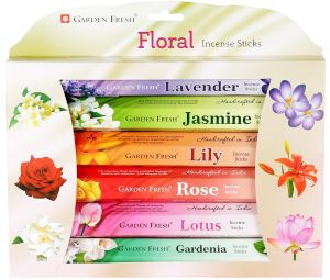 Garden Fresh Floral Hexa Collection Incense Sticks