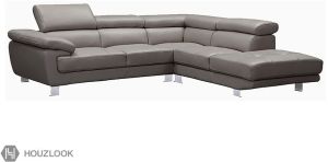 Calliou-5-Seater-Leather Sofa