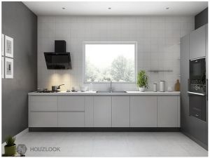 Lucrenzia Modern L Shape Kitchen