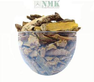 dried raw wild turmeric