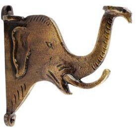 Antique Elephant Head Small Shelves Brackets