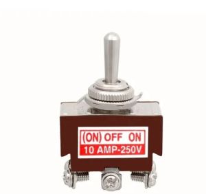 10 Amp Heavy Duty DPDT Toggle Switch