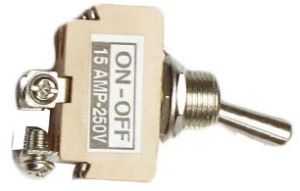 15 Amp DPST Toggle Switch