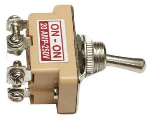 20 Amp DPDT Toggle Switch