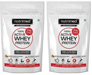 100% Active Whey Protein (2lbs + 2lbs)