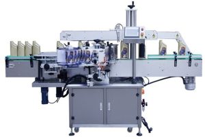 AUTOMATIC CONVEYOR STICKER LABELLING MACHINE