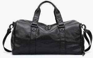 Sports Travel Leather Duffle Bag