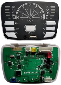 multi-functional electric car controller central panel