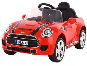 PATOYS Children Kids Electric Ride On Mini Cooper Car With Projector Up To 5 Years