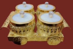 Diwali Special Antique Golden Dry Fruits Hapmer