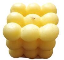 Yellow Bubble Soy Wax Candle