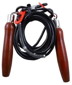 VICKY ADJUSTABLE JUMP ROPE JUMP ROPE - BLACK