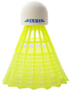 vicky bird plus badminton synthetic shuttlecock