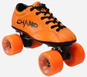 vicky champ neon orange shoe skate