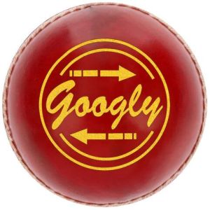 VICKY GOOGLY (PACK OF 1) LEATHER BALL - RED