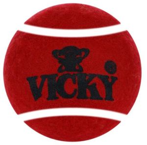 VICKY HEAVY WEIGHT (PACK OF 6) HEAVY TENNIS BALL - MAROON