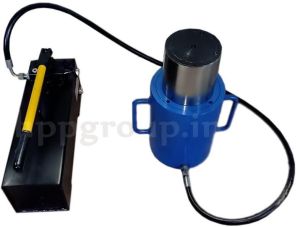 HYDRAULIC JACK SINGLE ACTING WITH HAND PUMP