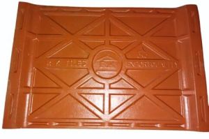 Brown Clay ceiling Roofing Tile