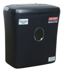 Paper Shredder Model Accura 1012 CD