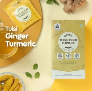 Tulsi Ginger Turmeric Green Tea - 25 Tea Bags