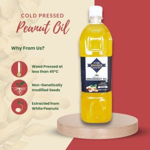 amogha cold pressed groundnut oil