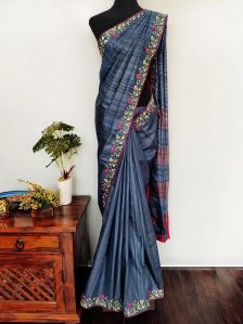 Jute Silk Saree