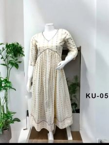 Kerala Cotton Onam Kurtis