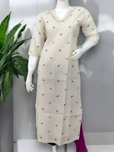 Pure Cotton Ready To Wear Kurta