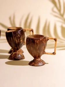 Coconut Shell Handicrafts Cups