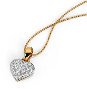 Chloe Heart Diamond Pendant