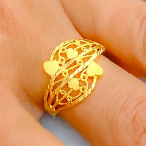 FASHIONABLE HEART RING