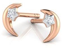 Moonshine Diamond Stud Earrings