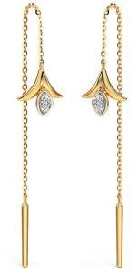 scarlett florid diamond sui dhaga earrings