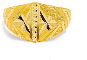 UPSCALE TAPERED MEN'S RING