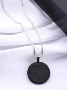 Engraved Lion Pendant For Men