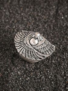 Silver Plated Eagle Ring