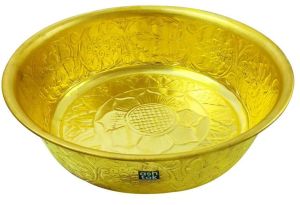 Brass Basin Bowl For Wedding Ceremony