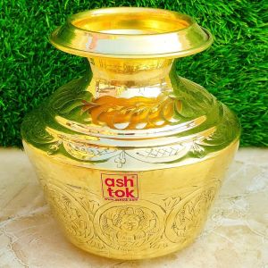 Brass Pot, Brass Water Pot Traditional Design