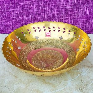 Fruit Bowl Brass Gifting Bowl