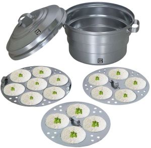 Idli Cooker Of 3 Plates